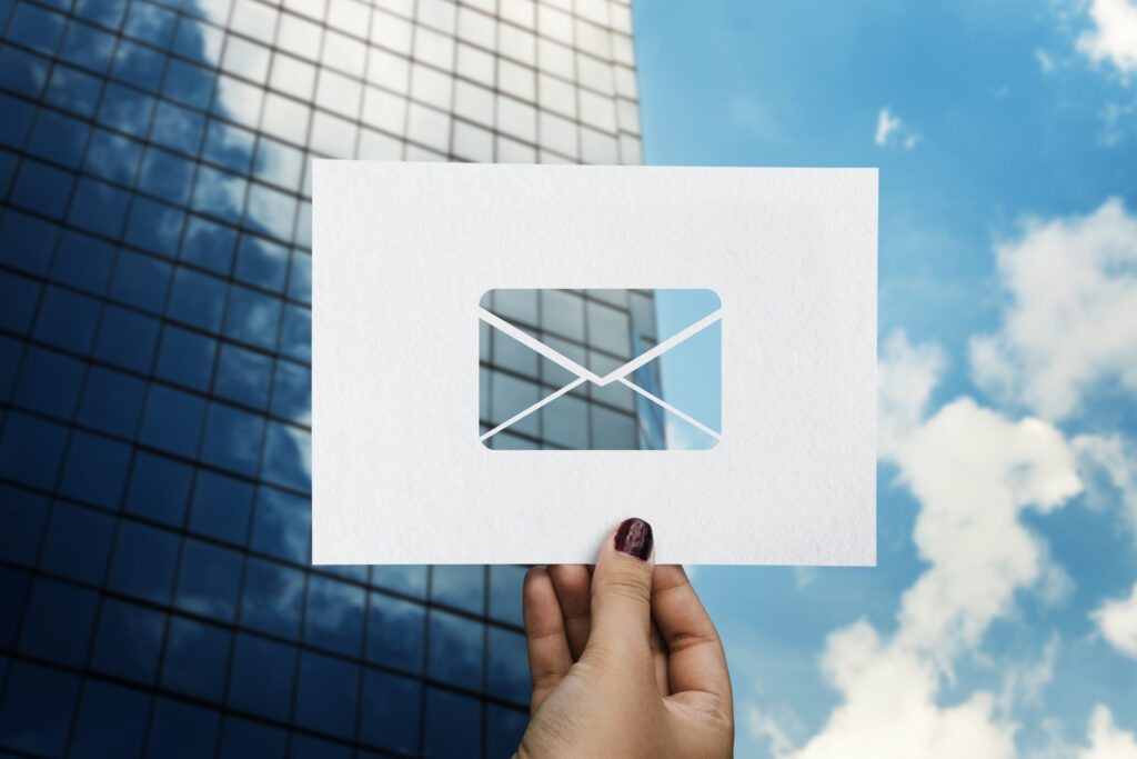 Email Network Communication Perforated Paper Letter Email Network Communication Perforated Paper Letter